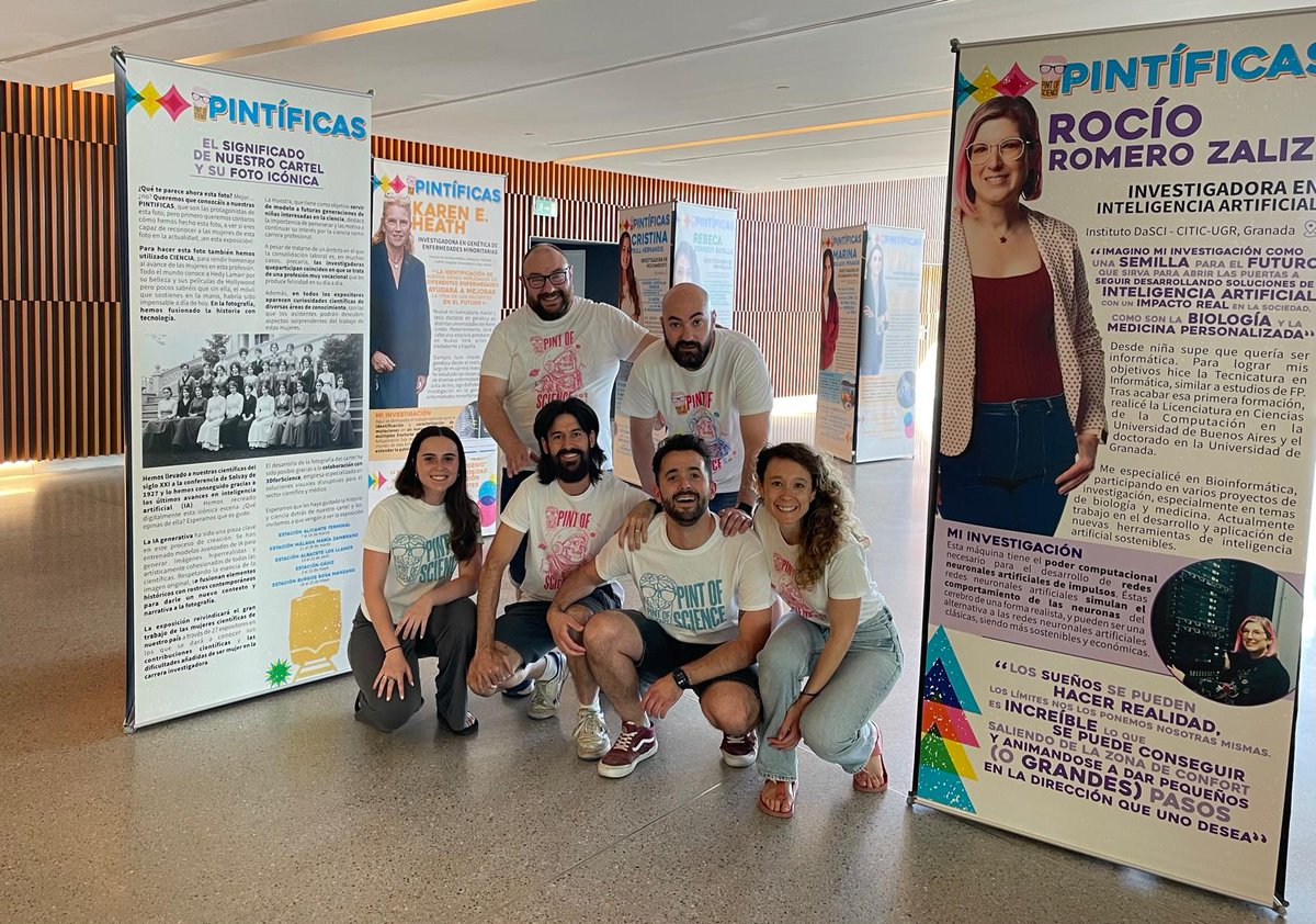 DaSCI-Instituto Andaluz de Inteligencia Artificial (@dasci_es) on Twitter photo Ya en <a href="/ParqueCiencias/">Parque De las Ciencias</a> la exposición de #PINTIFICAS de <a href="/pintofscienceES/">Pint of Science ES</a>
🤩 Podrá visitarse en el hall del <a href="/ParqueCiencias/">Parque De las Ciencias</a>
hasta el 15 de junio de manera gratuita.
¡No te la pierdas! #Pint25GRA #Pint25ES #Pint25
Nuestra querida compañera <a href="/RCRZ_UGR/">Rocío Romero Zaliz 🇦🇷🇪🇸</a> es una de las protas Ya en <a href="/ParqueCiencias/">Parque De las Ciencias</a> la exposición de #PINTIFICAS de <a href="/pintofscienceES/">Pint of Science ES</a>
🤩 Podrá visitarse en el hall del <a href="/ParqueCiencias/">Parque De las Ciencias</a>
hasta el 15 de junio de manera gratuita.
¡No te la pierdas! #Pint25GRA #Pint25ES #Pint25
Nuestra querida compañera <a href="/RCRZ_UGR/">Rocío Romero Zaliz 🇦🇷🇪🇸</a> es una de las protas