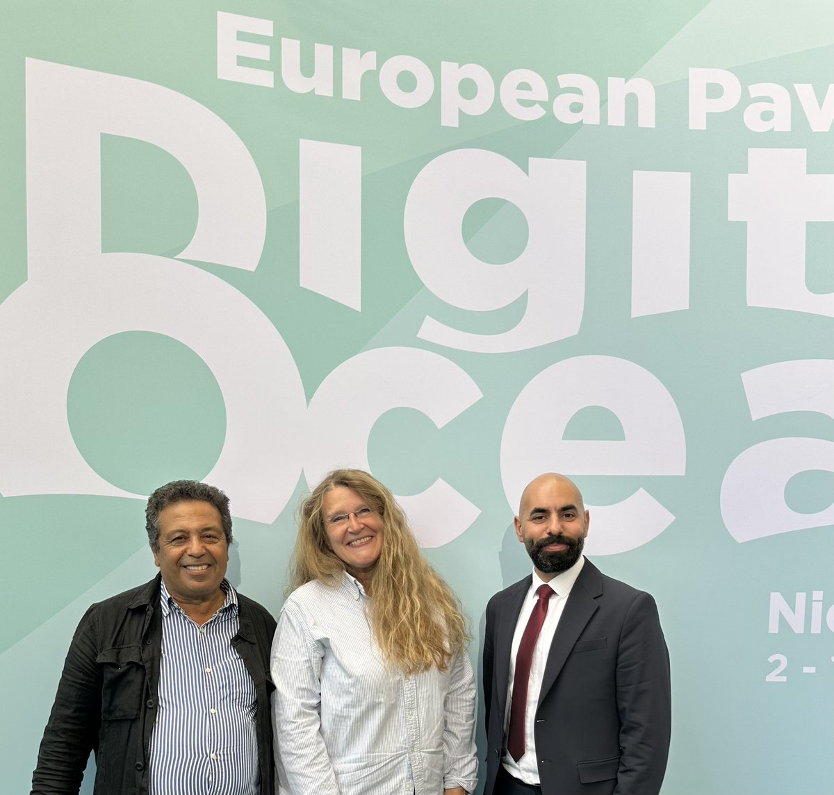 PlanetBye (@planetbye) on Twitter photo Met up with my good colleagues from <a href="/ocean_twin/">Iliad Digital Twins of the Ocean</a> Houssine Nibani & Garabet Kazanjian at the <a href="/UNOceanDecade/">UN Ocean Decade</a> ocean conference #UNOC3 & #oosc in Nice. They sat on a panel while we also have posters #647 #651 #229 Come see us! Met up with my good colleagues from <a href="/ocean_twin/">Iliad Digital Twins of the Ocean</a> Houssine Nibani & Garabet Kazanjian at the <a href="/UNOceanDecade/">UN Ocean Decade</a> ocean conference #UNOC3 & #oosc in Nice. They sat on a panel while we also have posters #647 #651 #229 Come see us!