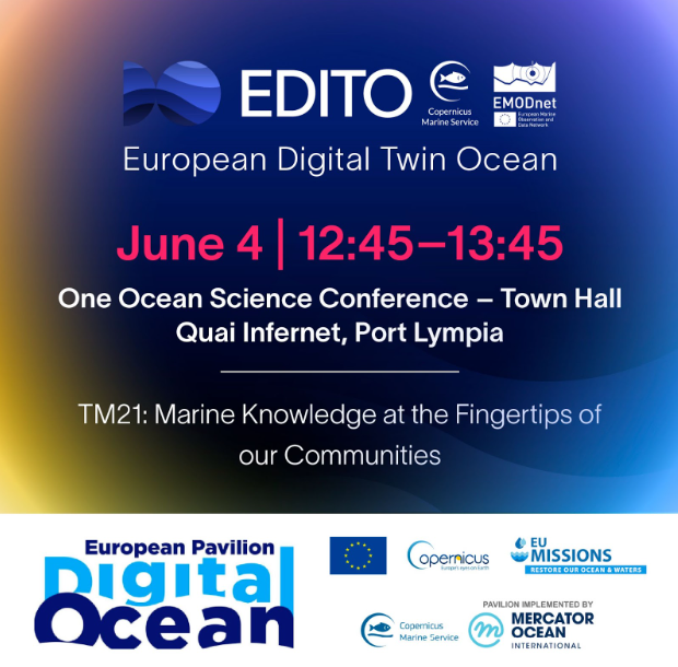 EDITO - European Digital Twin Ocean (@edito_dto) on Twitter photo In Nice for #UNOC2025? Don’t miss today’s session on how #DigitalTwinOcean can transform ocean management!
Join the <a href="/EU_Commission/">European Commission</a>, <a href="/TwinDitto/">Digital Twins of the Ocean DITTO</a> & #G7 experts to explore tech, policy & sustainability at the Town Hall.
🔗 lnkd.in/gFJxjge6
#EDITO #OceanDecade #EU_DTO In Nice for #UNOC2025? Don’t miss today’s session on how #DigitalTwinOcean can transform ocean management!
Join the <a href="/EU_Commission/">European Commission</a>, <a href="/TwinDitto/">Digital Twins of the Ocean DITTO</a> & #G7 experts to explore tech, policy & sustainability at the Town Hall.
🔗 lnkd.in/gFJxjge6
#EDITO #OceanDecade #EU_DTO