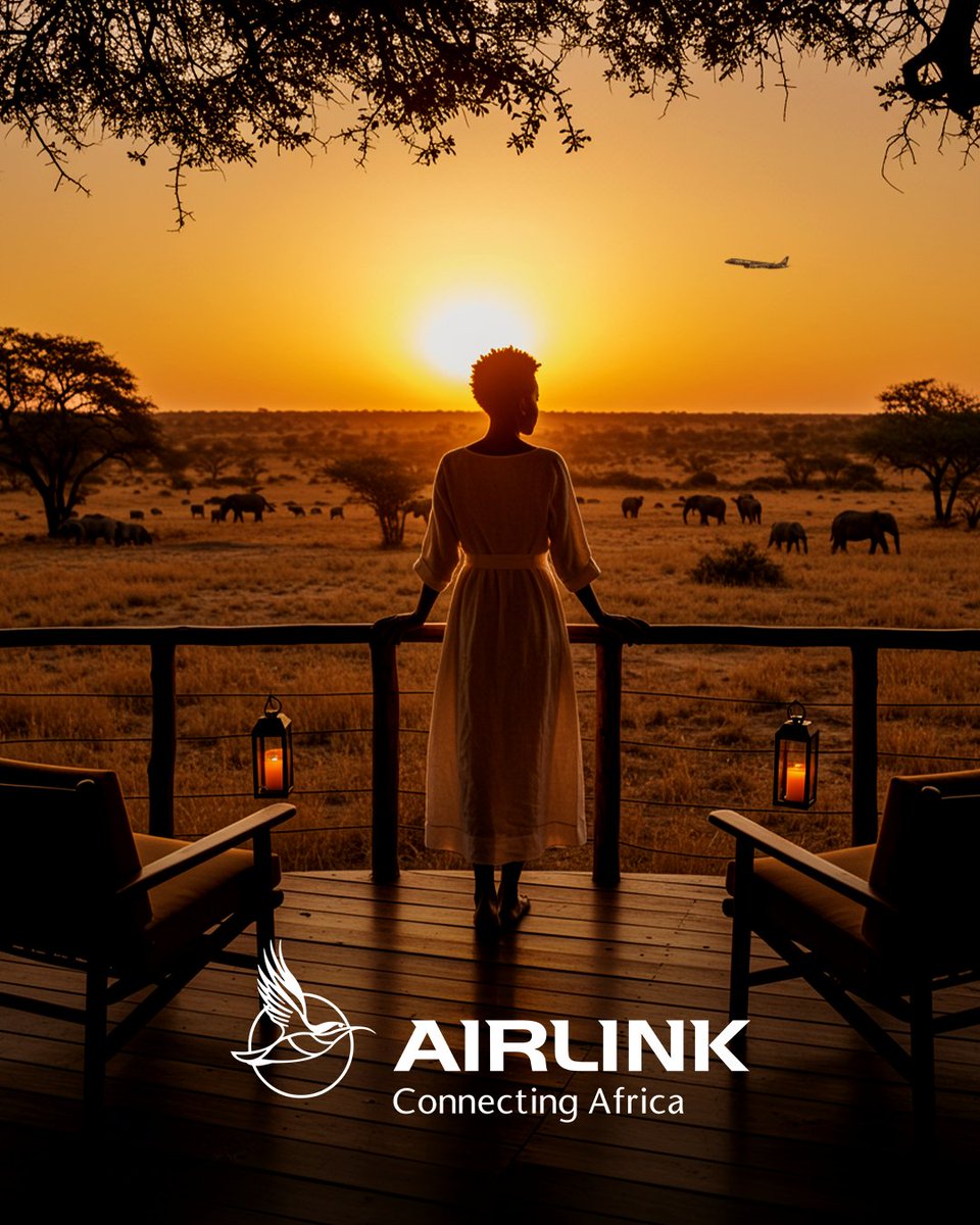 Escape to the Wild in Style 🌿✨ #FlyAirlink to SA’s top bush destinations—where luxury lodges meet untamed beauty. Safari serenity awaits. 🛩️🐘

Book flights at: bit.ly/3E5Klwh

#Airlink #FlyTheLink #Skybucks