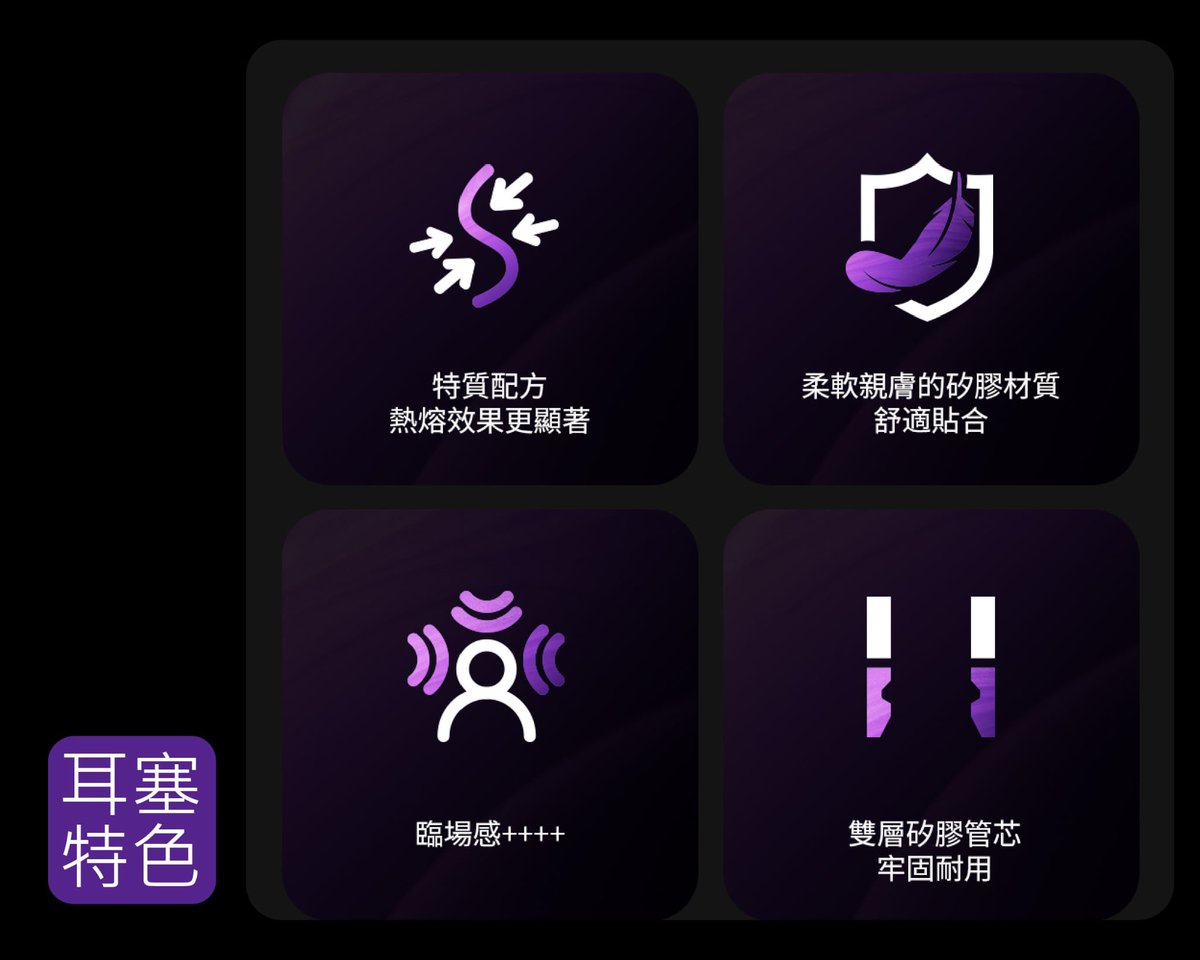 audiolinked's tweet image. WHIZZER LT100 
雙層液態矽膠耳塞

耳朵的零壓感享受！
覺得普通耳塞戴久悶脹又容易掉？

✨ 超親膚熱熔貼合
🔇 隔音升級，音樂更過癮
⚙️ 雙層耐用設計
🎯 尺寸最齊全

一盒包含 SS/S/M/L 四種尺寸，
適合各種大小耳道！

全尺寸 / 一卡四對 /
NT:350

#WHIZZER  #LT100
#LiquidSilicone #EarTips