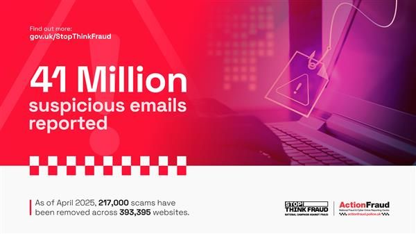 LincsTories's tweet image. 🚨 Don’t get hooked by phishing scams, Lincolnshire!
📩 Forward dodgy emails to report@phishing.gov.uk
📱 Suspicious texts? Send to 7726
📞 Strange call? Hang up & check with the company
More tips 👉 buff.ly/HX4eizy
#StopThinkFraud #Lincolnshire #CyberSafety #ActionFraud
