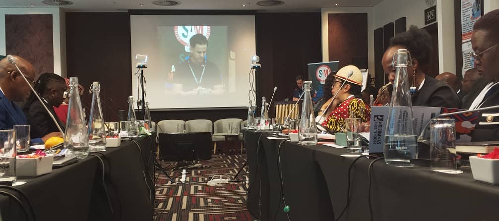 Our #HEARTS partner is proudly representing us at the <a href="/SAfAIDS/">SAfAIDS</a>  Regional SRHR Symposium with the theme "Indegenous solutions for inclusive, equitable and Gender responsive youth SRHR outcomes in SADC!
We are proud to support him trough this journey  to advance youth SRHR.