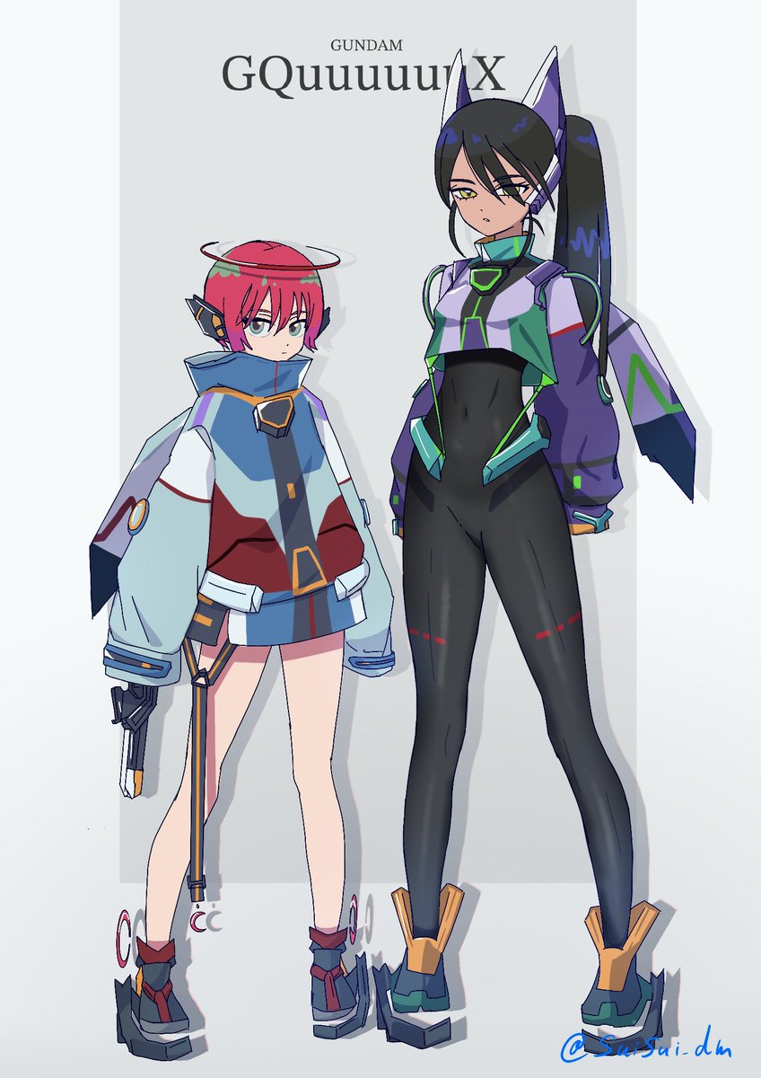 マチュ ＆ ニャアン コーデ③

#GQuuuuuuX #ジークアクス