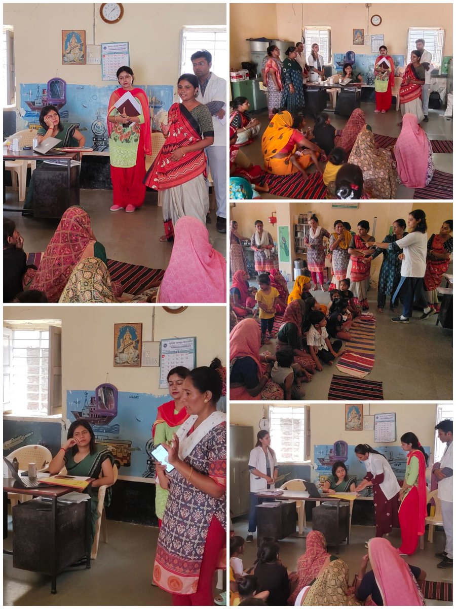 માન.DDOશ્રી દ્વારા "મારું બાળક મારું જતન" કાર્યક્રમ અંતર્ગત બેચરાજી તાલુકા મોટપ ગામની આંગણવાડી 106 ની મુલાકાત કરવામાં આવી અને SOP પ્રમાણે કુપોષિત બાળકોને સુપોષિત કરવા ની કામગીરી ચકાસી ICDS અને આરોગ્ય કર્મચારીઓને માર્ગદર્શન પાઠવવામાં આવ્યું.હાજર યશોદા માતા સાથે DDOશ્રીનો સંવાદ..
