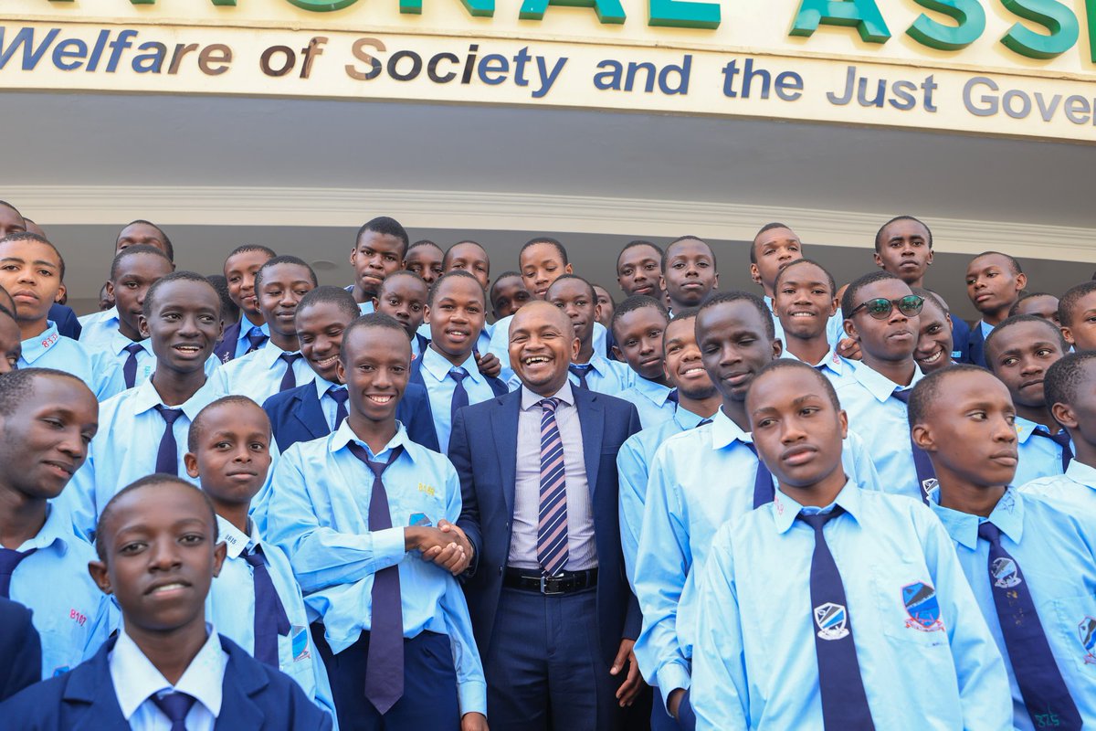 The students visited Parliament on an educational tour under the guidance of their teachers, led by Mwangi Kirigwi. 
I motivated them to put more effort into their studies, maintain good discipline, and stay woke on ways they can positively impact change in the country.