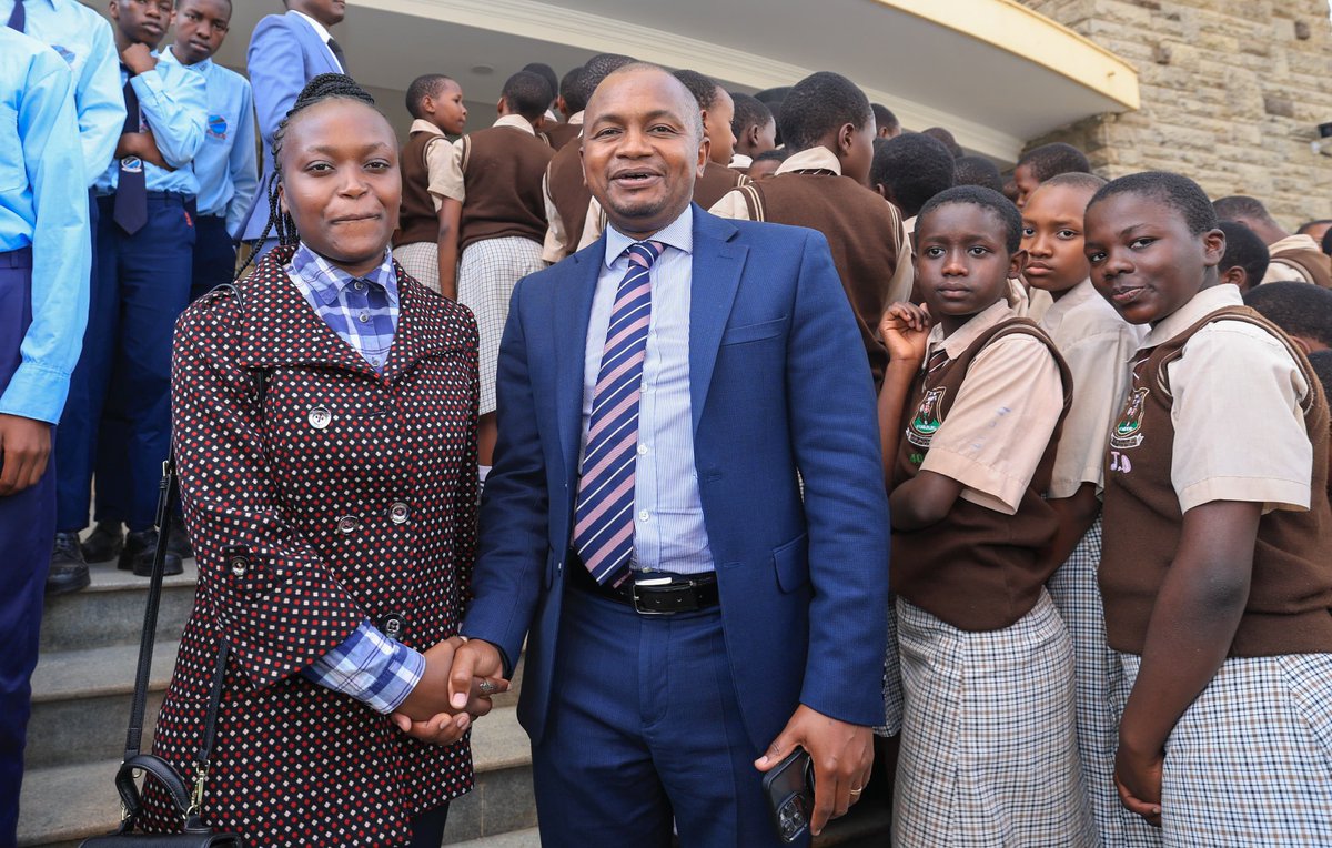 I had a chance to host my alma mater, Kigumo Bendera High School, at the Parliament buildings. 
I had the opportunity to interact with the students on various legislative procedures, policies, and other transformative ideologies.