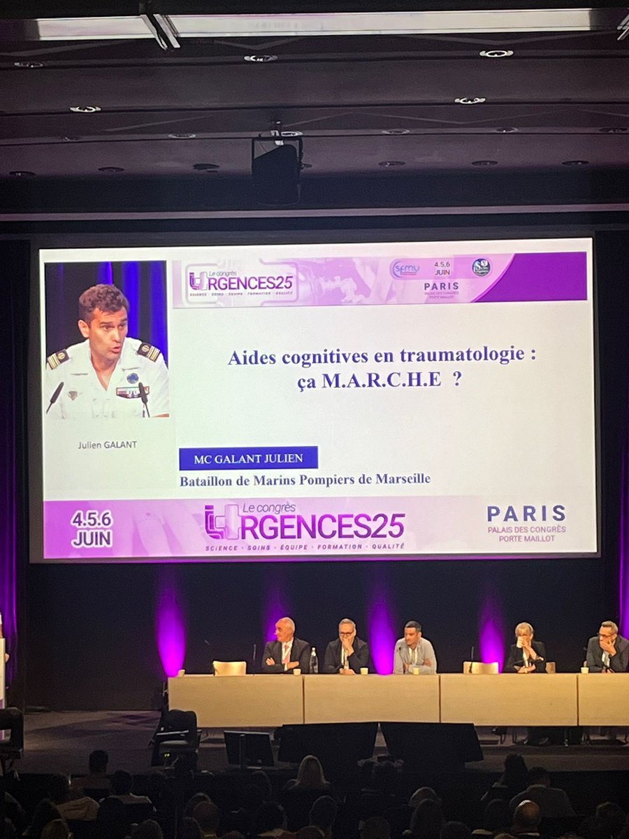 Coup d'envoi du congrès Urgences 2025 <a href="/SFMU_MS/">SFMU</a> !
Comme chaque année, les intervenants de haut vol pour un public toujours diversifié mais réunis par une passion commune : l'urgence ! 
Et les équipes des <a href="/MarinsPompiers/">Marins-pompiers de Marseille</a> seront au rendez-vous, sur les gradins et dans l'assemblée !