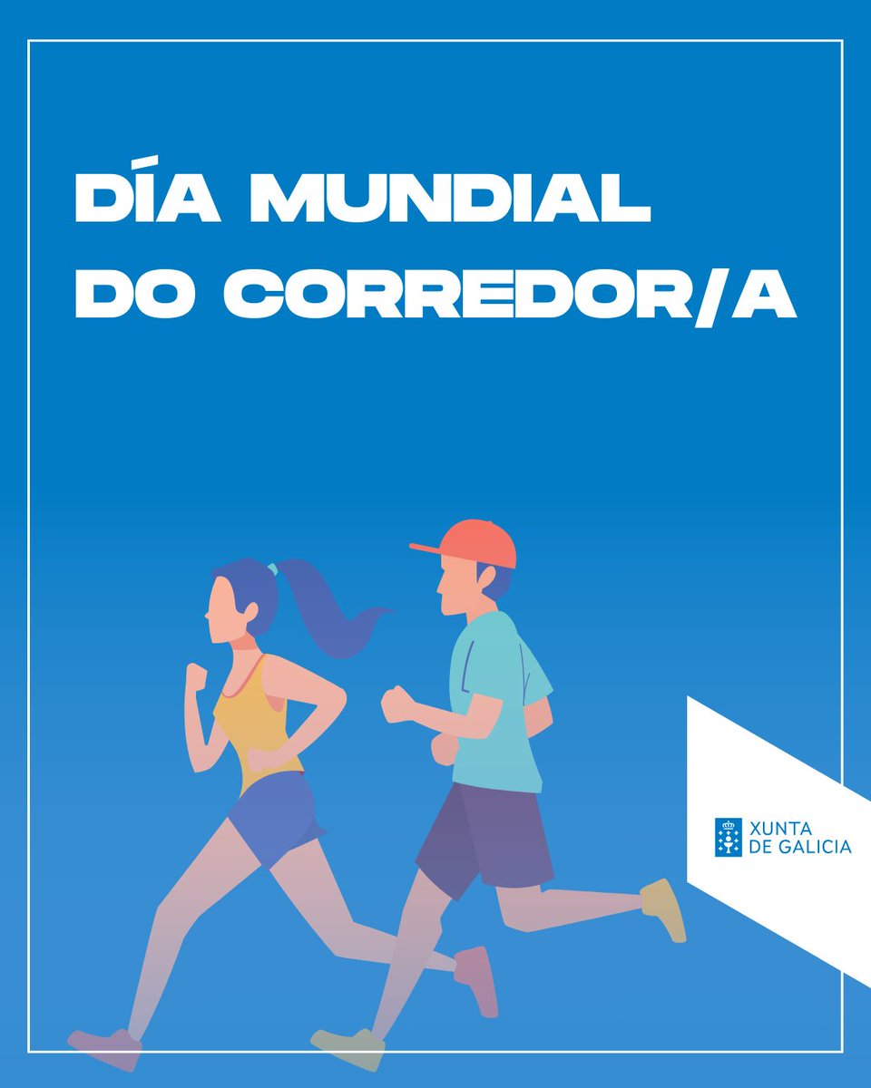 🏃🏾‍♂️🏃🏽‍♀️Do día da bici que conmemoramos onte, hoxe pasamos ao Día Mundial do Corredor/a, outra actividade física que tamén é moi posible que moitas das persoas que nos seguides neste espazo social teñades realizado

❓Cóntanos, corres ou corriches?