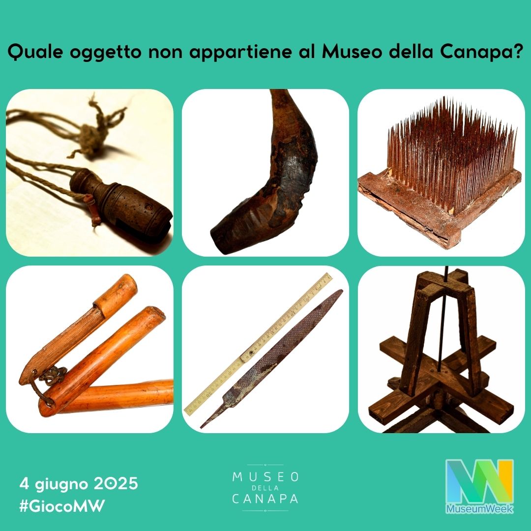 🎲 Il gioco è un modo potente per imparare, esplorare e connettersi.
Al #museodellacanapa celebriamo la #MuseumWeek 2025 con il tema #GiochiMW!
Scopri come la cultura prende vita … giocando! 
Che ne dici di provare a giocare con noi?