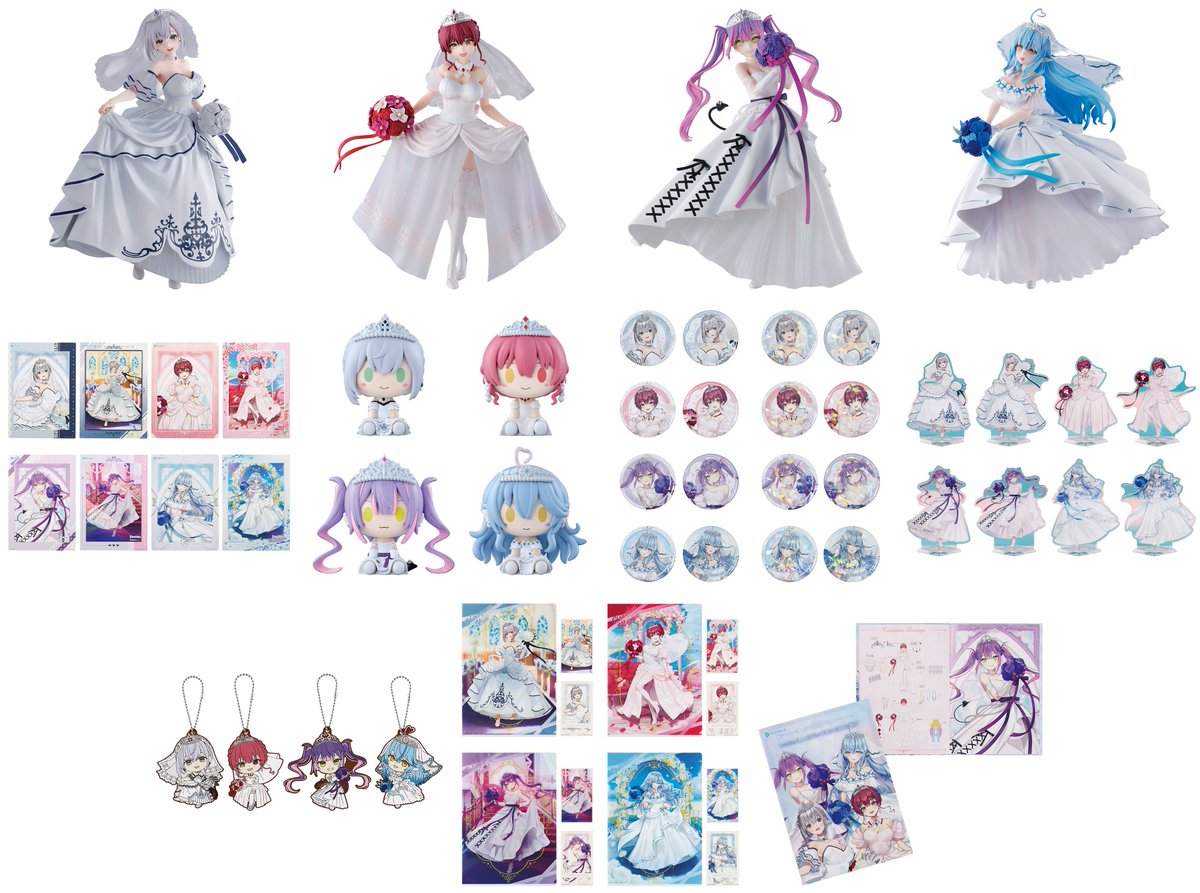 一番くじONLINEにて
7月1日（火）17:00～販売開始！

一番くじ ホロライブ ～Wedding Dress Style～

j-hobby.net/kuji/1345567.h…