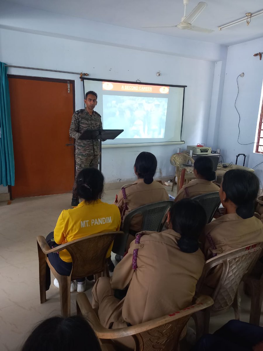 Directorate General of Recruiting - Indian Army (@directoratertg) on Twitter photo Empowering Aspirants: ARO Siliguri Outreach in Namchi, Sikkim
An Outreach Programme was conducted by Army Recruiting Office Siliguri under HQ Rtg Zone Kolkata during the 4 BN <a href="/HQ_DG_NCC/">National Cadet Corps</a> NCC Camp held at Namchi, Sikkim
🔹 Key Highlights:
* Participation of 125 NCC Cadets
* Empowering Aspirants: ARO Siliguri Outreach in Namchi, Sikkim
An Outreach Programme was conducted by Army Recruiting Office Siliguri under HQ Rtg Zone Kolkata during the 4 BN <a href="/HQ_DG_NCC/">National Cadet Corps</a> NCC Camp held at Namchi, Sikkim
🔹 Key Highlights:
* Participation of 125 NCC Cadets
*