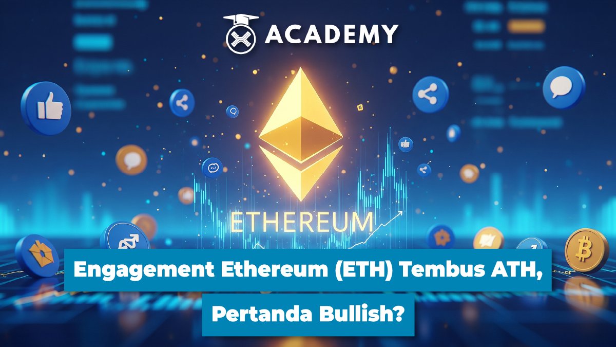 Ethereum (ETH) kembali jadi sorotan. Data terbaru dari Coinomedia mencatat bahwa engagement mingguan ETH mencetak rekor tertinggi sepanjang masa.

Aktivitas pengguna naik 17% dibanding minggu sebelumnya. Lonjakan ini menjadi sinyal baru bahwa ekosistem Ethereum sedang kembali
