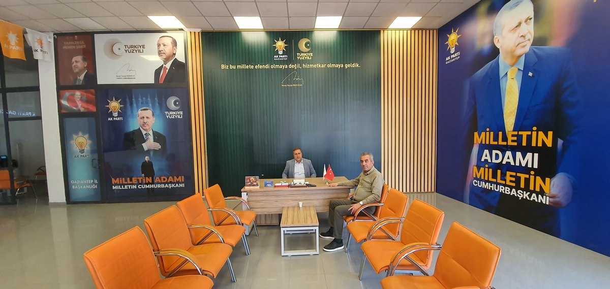 📍Bugün AK Parti Gaziantep İl Başkanlığımızda:  

  Bugün sizleri karşılayacak yol arkadaşlarımız ; 

• Nöbetçi İl Yönetim Kurulu Üyemiz <a href="/1_omercetinkaya/">Ömer ÇETİNKAYA</a> 

• Nöbetçi İl Yönetim Kurulu Üyemiz Müslüm Köse 

Çaylarımız, simitlerimiz, kahvelerimiz hazır! Bekleriz. 

Soru, görüş ve