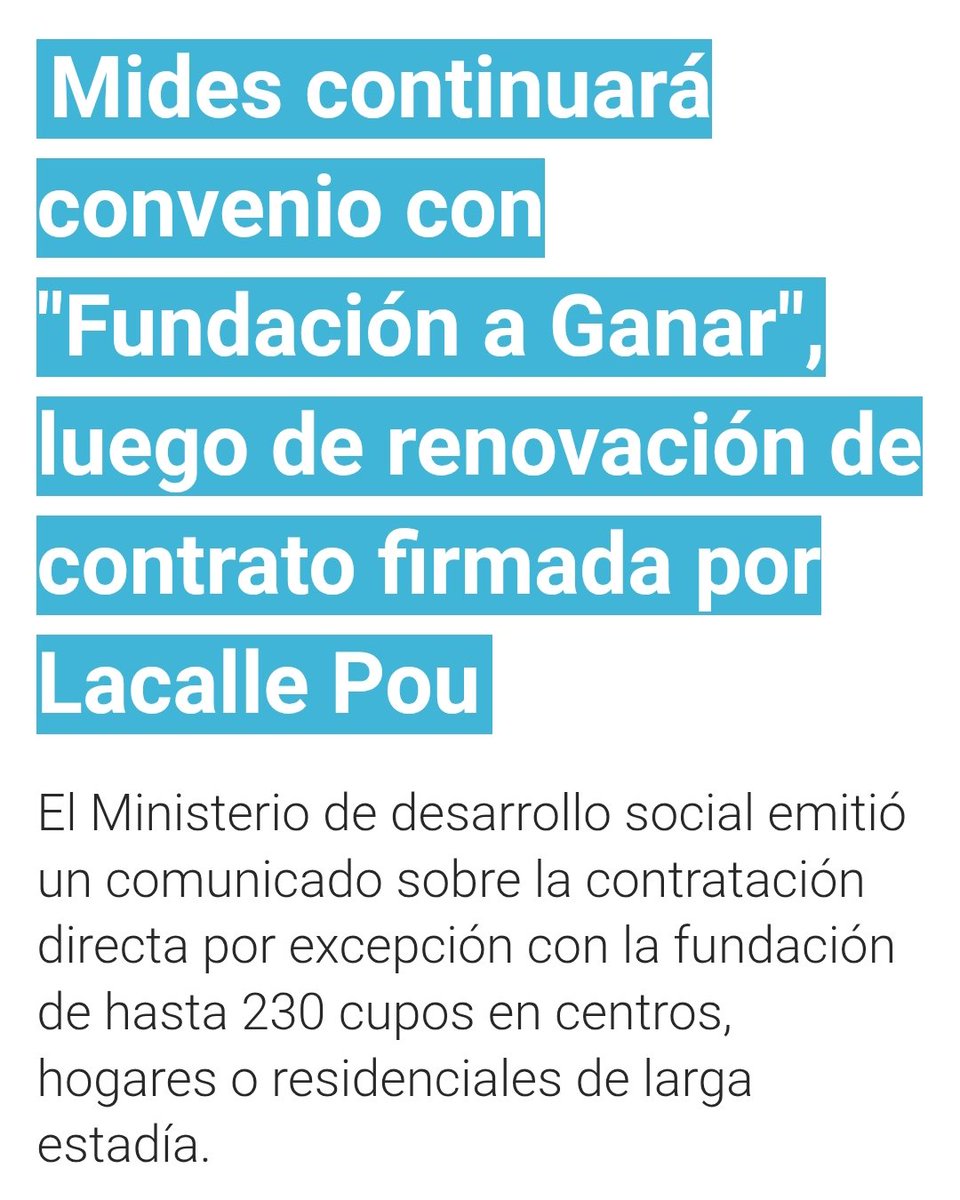 230 cupos por 153 millones de pesos ( casi 4 millones de dólares) que firmó Luis a escondidas para la fundación a ganar que tiene que ver el FAPIT 🤣🤣🤣🤣🤣 USTEDES NO QUIEREN TRABAJAR EN TODO CASO