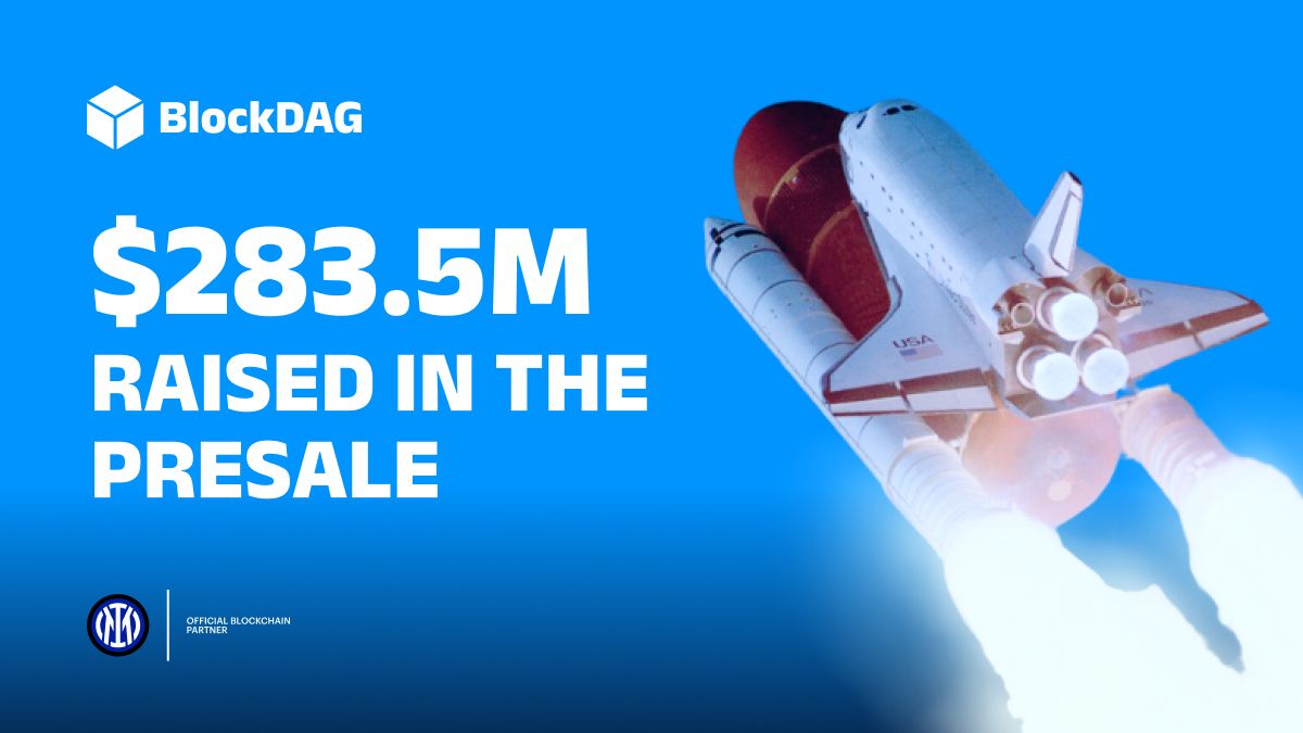 blockdagnetwork's tweet image. 🚀 $283.5 MILLION RAISED and we’re not coasting, we’re climbing.

📉 Still on the fence?
By the time you decide, we might be $10M higher.

🎯 purchase3.blockdag.network

#BlockDAG #283Point5Mil #CryptoHeat #Web3Leaders #PresalePower