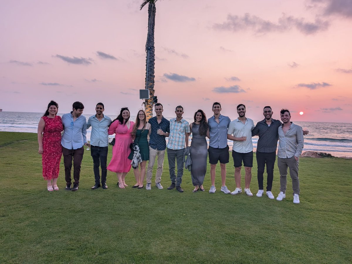 Congrats <a href="/OrgadHadas/">Hadas Orgad</a> and Alex on your beautiful wedding!
Wishing you a lifetime of joy, love, and highly-cited collaborations 💍✨