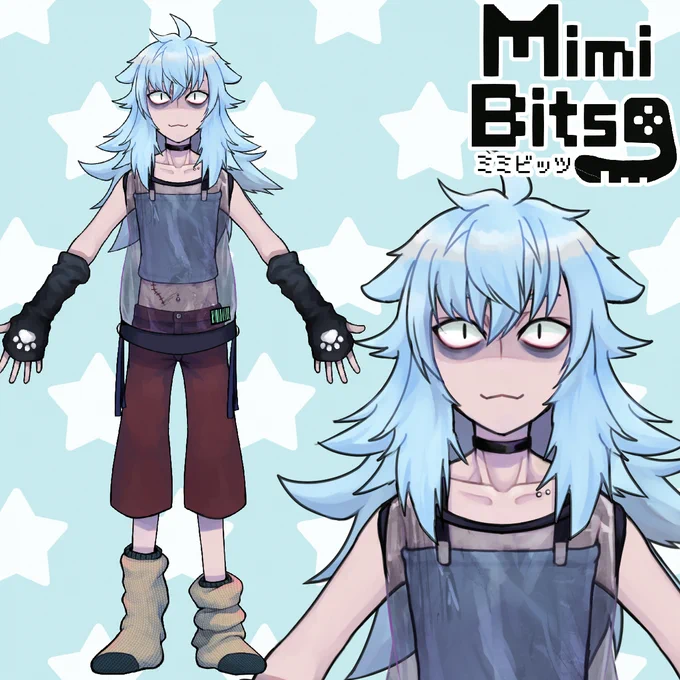 【Live2D model】【for VTS】Tekto【MimiBits】汎用モデル販売中です #Live2D #Vtuber #魂募集 #魂募集中 #MimiBits