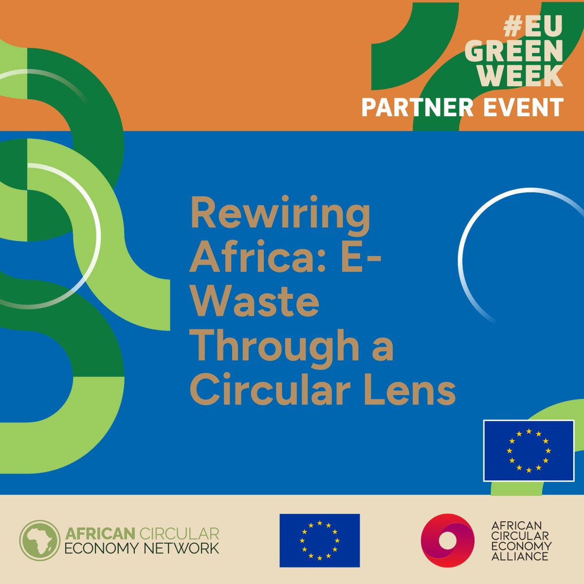 African Circular Economy Network (ACEN) (@africancircular) on Twitter photo Rewiring Africa: E-Waste to Opportunity
Join <a href="/AfriCANcircular/">African Circular Economy Network (ACEN)</a>, <a href="/EUinZambia/">European Union in Zambia</a>
& ACEA for a webinar on African e-waste solutions!
Circular economy
EU-Africa ties
Policy frameworks
Innovative models
12 June, 13:00 CAT
events.teams.microsoft.com/event/a55f34bc…
#EUGreenWeek #CircularEconomy #EWaste Rewiring Africa: E-Waste to Opportunity
Join <a href="/AfriCANcircular/">African Circular Economy Network (ACEN)</a>, <a href="/EUinZambia/">European Union in Zambia</a>
& ACEA for a webinar on African e-waste solutions!
Circular economy
EU-Africa ties
Policy frameworks
Innovative models
12 June, 13:00 CAT
events.teams.microsoft.com/event/a55f34bc…
#EUGreenWeek #CircularEconomy #EWaste