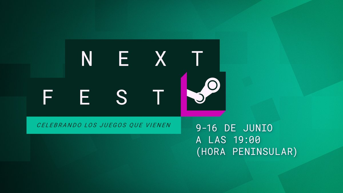 Una vez más, en <a href="/DeVuego/">DeVuego ®</a> cubriremos las demos españolas que se presenten al nuevo Steam Next Fest de junio. 👏

¿Eres estudio/dev español y vas a participar sí o sí dentro del festival? ¿Con una demo totalmente nueva? 🇪🇸🎮

¡Responde a este tweet para tenerte en cuenta! 👇