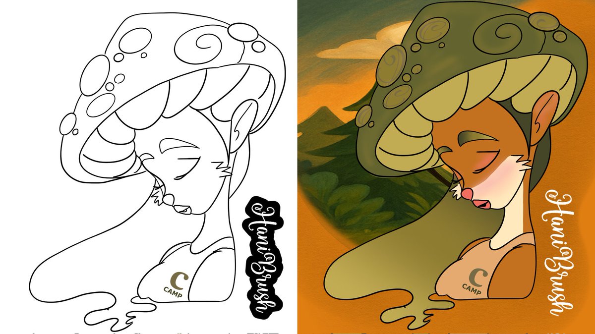 hanibrush's tweet photo. @CampTrailHeads 🔥🐿️⛺
"Driven by my deep interest in TrailHeads, I’ve designed a custom piece of fan art that captures the project’s creative spirit."  @campnetworkxyz https://t.co/ljxKbXFdvb