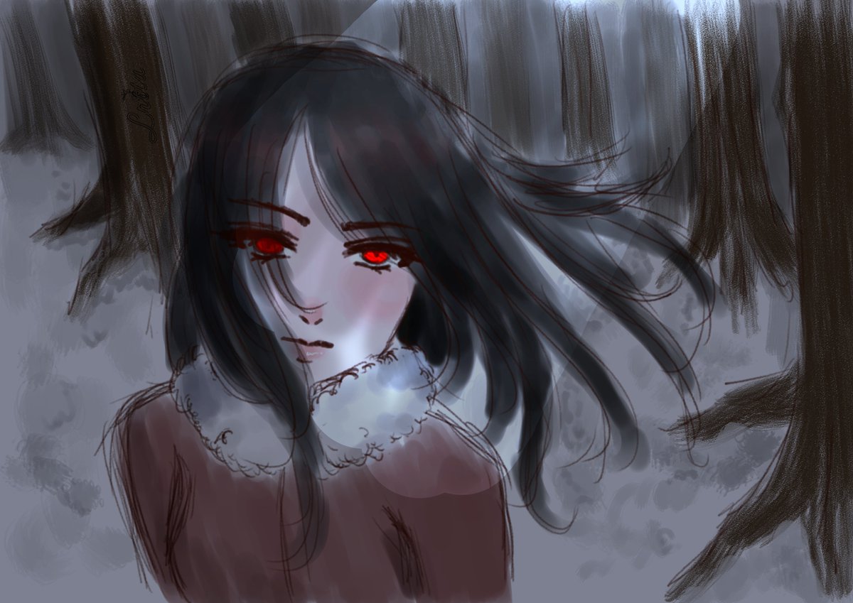 In revenge for everyone who says they love my soft coloring and flowers. Plus for they who says I need to improve my lineart.
Anyway, should I clean it?

#artmoots #oc #originalcharacter