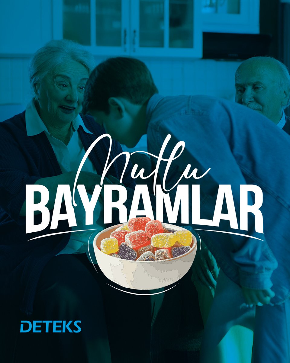 Emekle oluşan her değer gibi; bayramlar da paylaşınca güzeldir.
Sevdiklerinizle birlikte geçireceğiniz mutlu bir bayram dileriz.

#deteks #kurbanbayramı #bayram