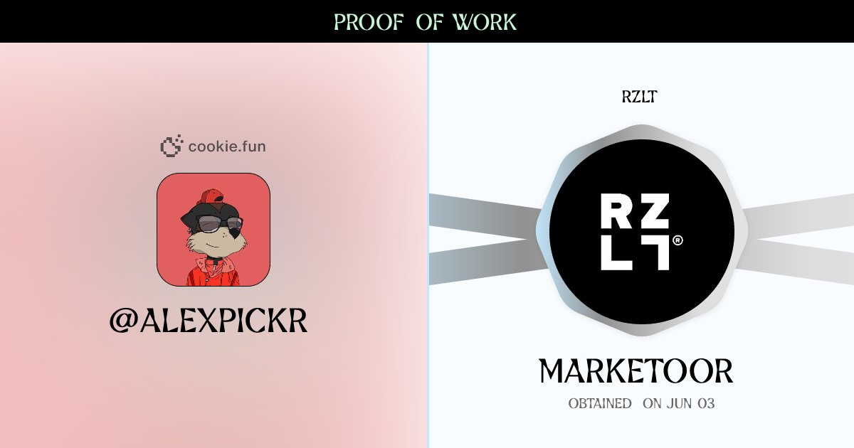 Mindshare begins with network.
True networks are decentralized.

The first creator network is back on <a href="/cookiedotfun/">Cookie DAO 🍪</a>, rewarding what matters: trust, impact, and intent.

Decentralized InfoFi is here &amp; I'm in.
Are you?
  
cookie.fun/accounts/683ee…