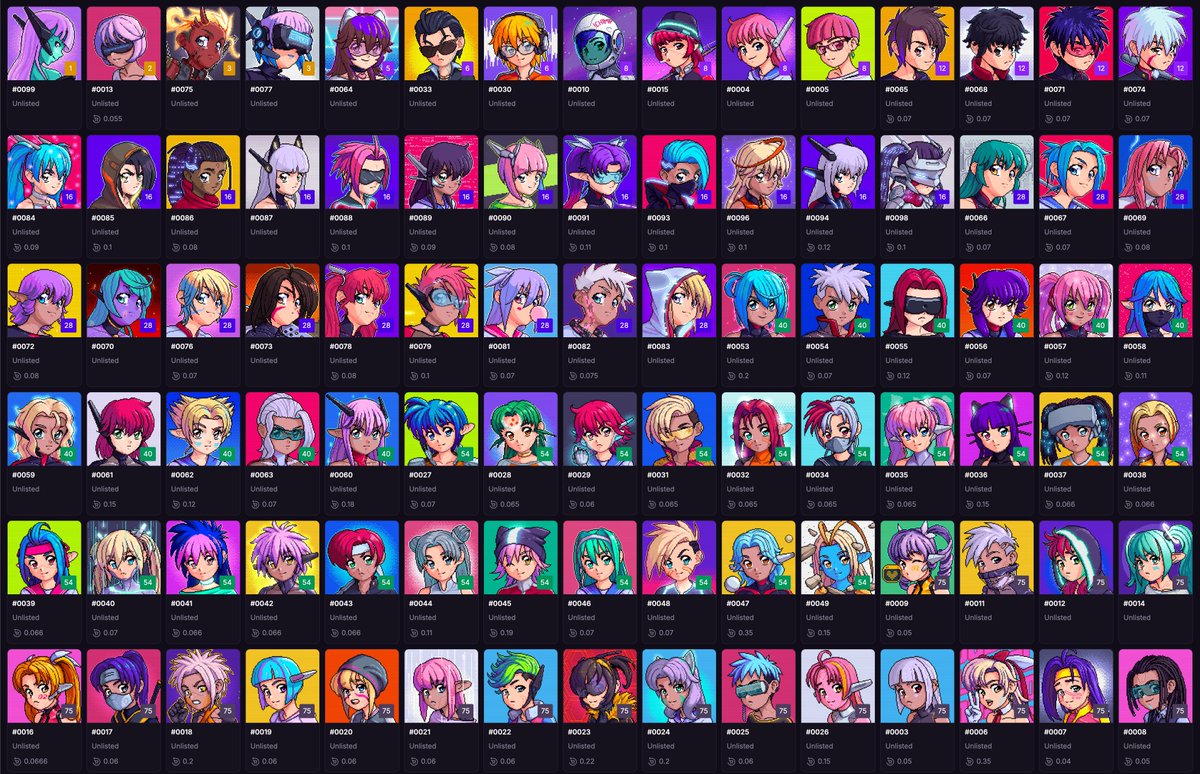 Happy 3-year anniversary, my children！！
I'm so proud of every single one of you ✨

<( T ^T)>
magiceden.io/collections/et…
opensea.io/collection/sho…