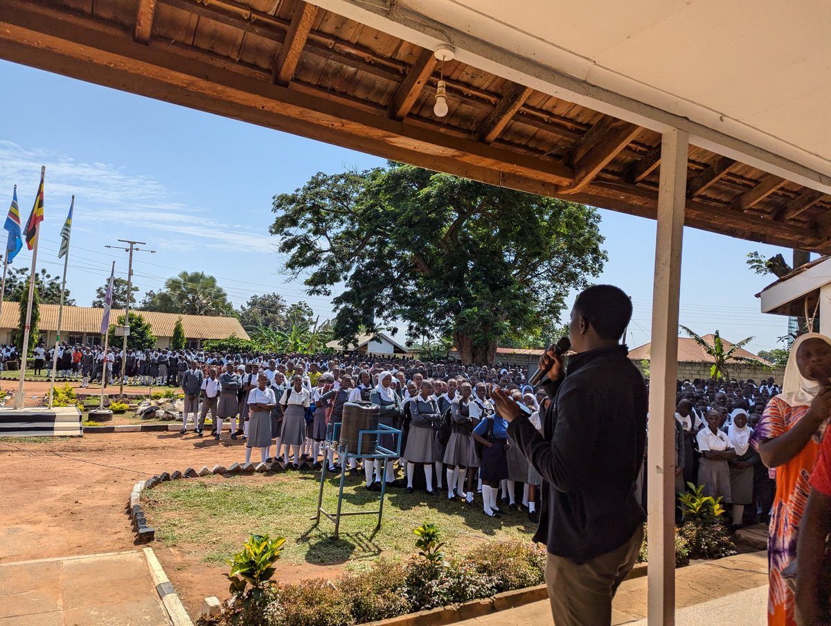 In Soroti, we have also visited one of the biggest schools in the region, Soroti Secondary School where over 800 students have turned up to learn to learn about #Cancer and other #NCDs. We intend to leave behind a club that will ensure that we continue to channel info to them.