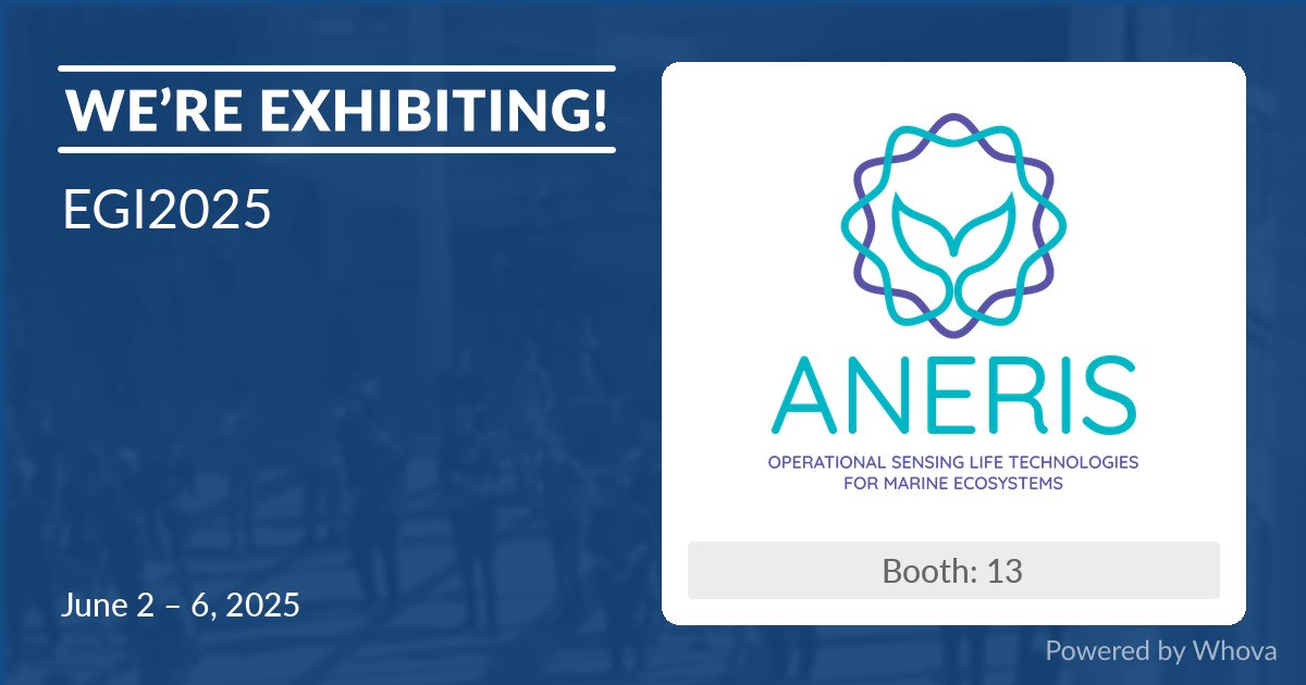 ANERISproject's tweet image. The EGI 2025 Conference is happening now at the beautiful Palacio de la Magdalena in Santander, Spain.🇪🇸
ANERIS is joining this event, which brings together experts from global scientific communities.🌍
📍Visit us at Booth 13 - dive deep into ANERIS and discover our work!🌊