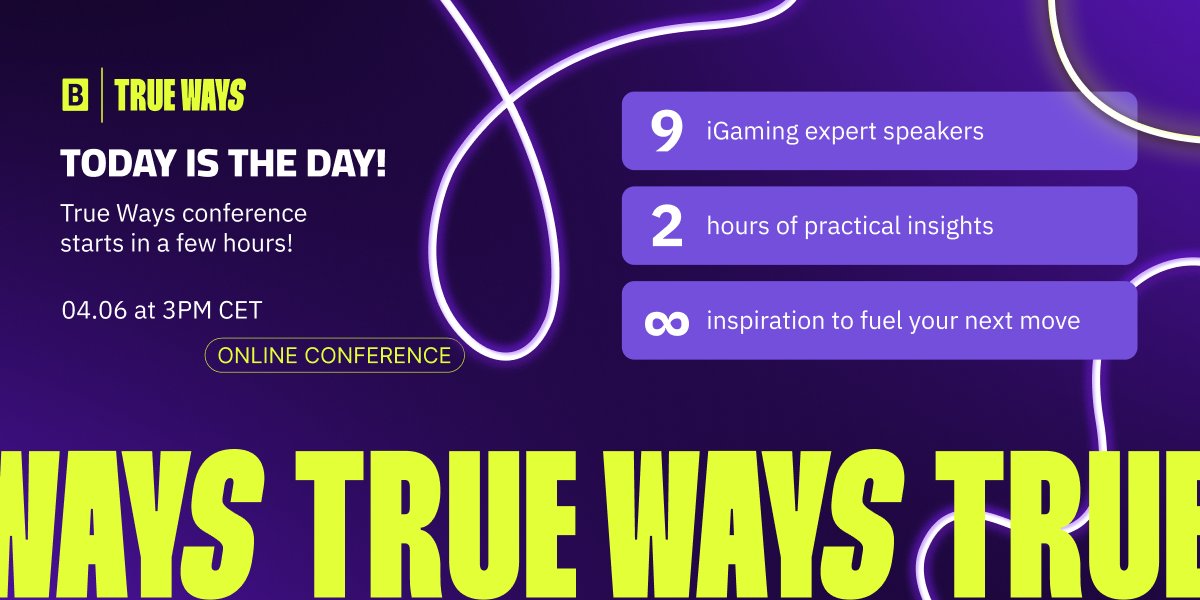 Just hours away from the TRUE WAYS online conference starting! ⏳

It’s packed with real, valuable insights. No generic advice!

You can still register and join us online: truewaysconf.com/?utm_source=sl…

Don’t miss your chance to catch this! 🔥