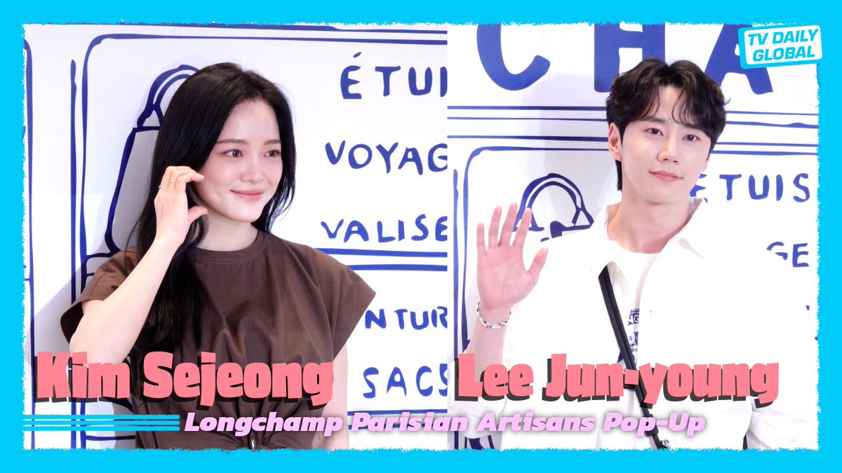 tvdaily_global's tweet photo. Kim Sejeong & Lee Jun Young Shine at Longchamp 2025 Fall Pop-up in Seoul
๐https://t.co/2OSnsMdRvo
#KimSejeong #LeeJunYoung #Longchamp #ParisianArtisan #2025FallCollection #KDramaStars #KoreanCelebrities #KFashion #SeoulEvent #LongchampSeoul #๊น์ธ์ #์ด์ค์ #๋กฑ์ด #tvdailyglobal #ํฐ๋ธ์ด๋ฐ์ผ๋ฆฌ๊ธ๋ก๋ฒ