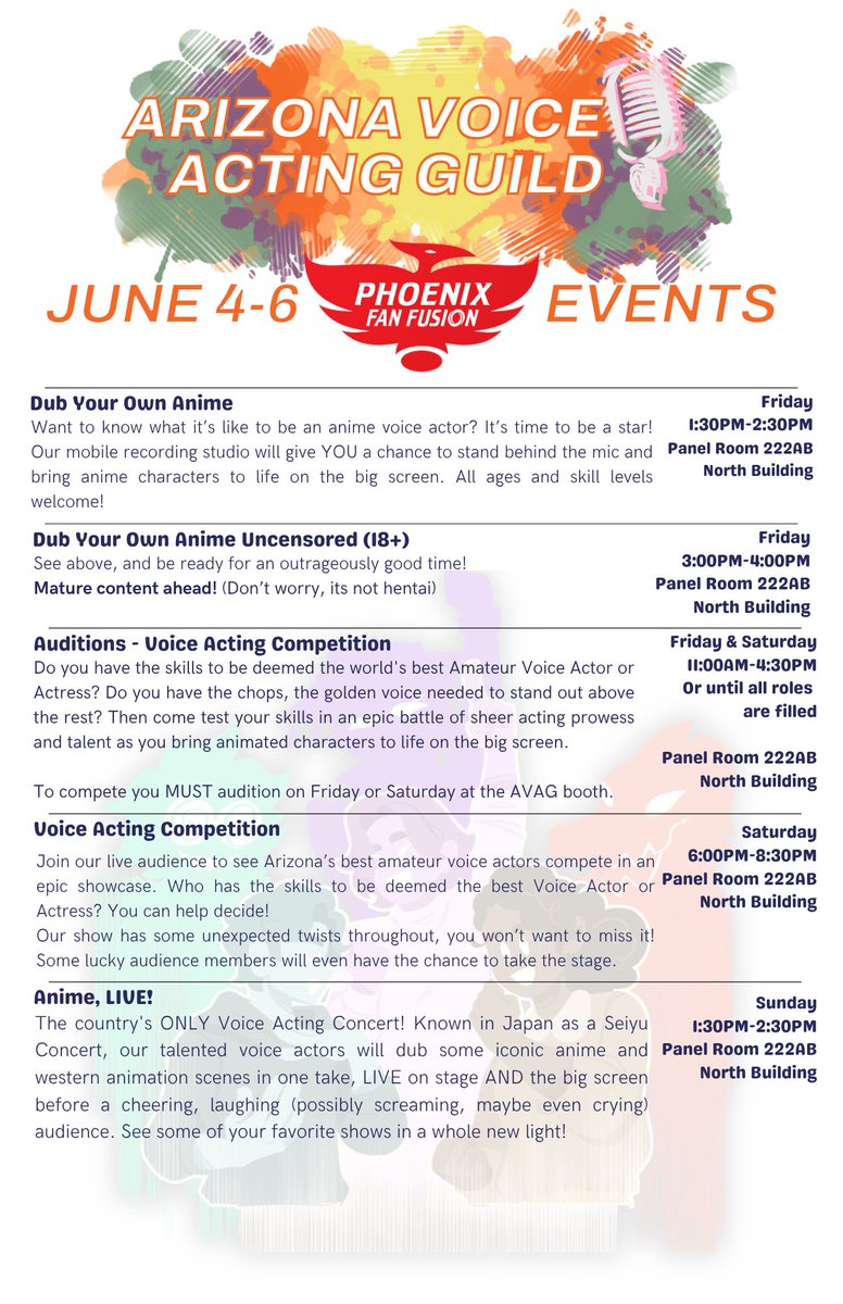 Arizona Voice Acting Guild tweet media
