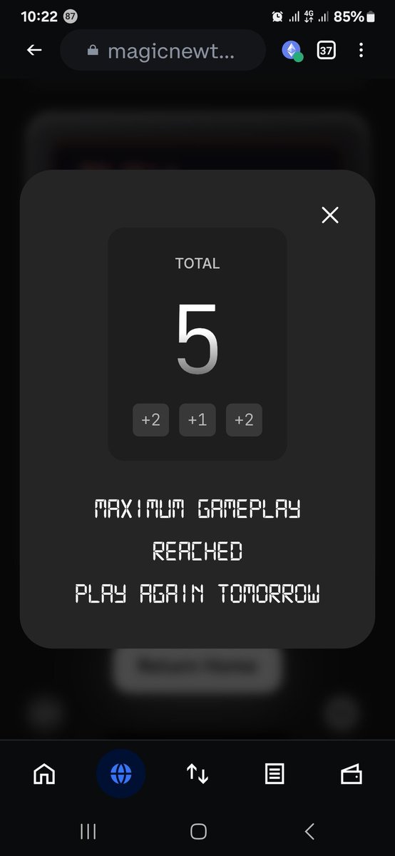 Got luck today 😬 

Still failing <a href="/MagicNewton/">Newton</a> Minesweeper 

What did you get today!