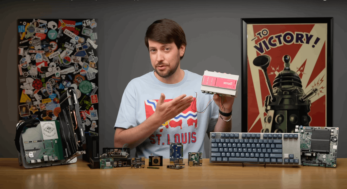 Thank you to Jeff Geerling for including Strato Pi Max, our modular industrial DIN-rail computer, in his latest podcast!

Jeff explores Strato Pi Max, praising its high configurability, reliability and comprehensive support.

youtube.com/watch?v=qQ42lb…