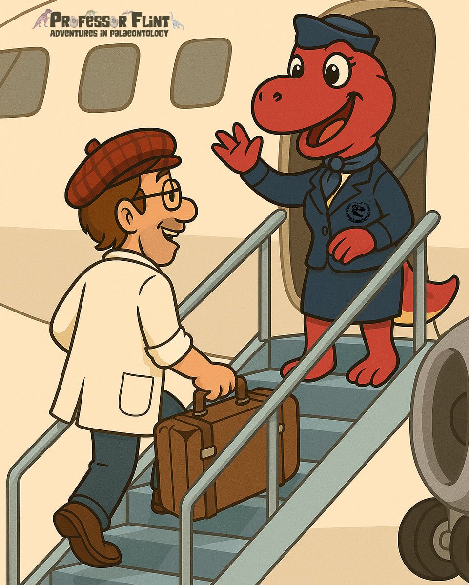Professor Flint (@dinosdownunder) on Twitter photo Let’s do this! ✈️🇬🇧🦕🥳
About to jump on a plane!
See ya soon, <a href="/cheltfestivals/">Cheltenham Festivals</a> <a href="/LymeRegisMuseum/">Lyme Regis Museum</a> <a href="/tomsharperocks/">Tom Sharpe</a> <a href="/Dean_R_Lomax/">Dr Dean Lomax</a> <a href="/TetZoo/">Darren Naish</a> <a href="/MarcEHJones/">Marc Jones</a> <a href="/NHM_London/">Natural History Museum</a> 🙂 Let’s do this! ✈️🇬🇧🦕🥳
About to jump on a plane!
See ya soon, <a href="/cheltfestivals/">Cheltenham Festivals</a> <a href="/LymeRegisMuseum/">Lyme Regis Museum</a> <a href="/tomsharperocks/">Tom Sharpe</a> <a href="/Dean_R_Lomax/">Dr Dean Lomax</a> <a href="/TetZoo/">Darren Naish</a> <a href="/MarcEHJones/">Marc Jones</a> <a href="/NHM_London/">Natural History Museum</a> 🙂