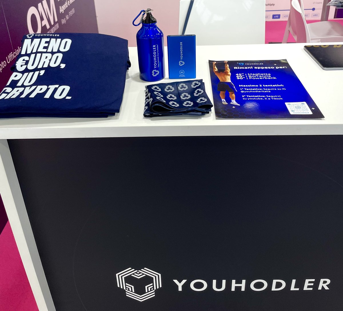 It’s happening: We Make Future, Day 1!🇮🇹

Any Hodlers here in Italy, come find us - we’re here to bring crypto and games to the Italian space😎