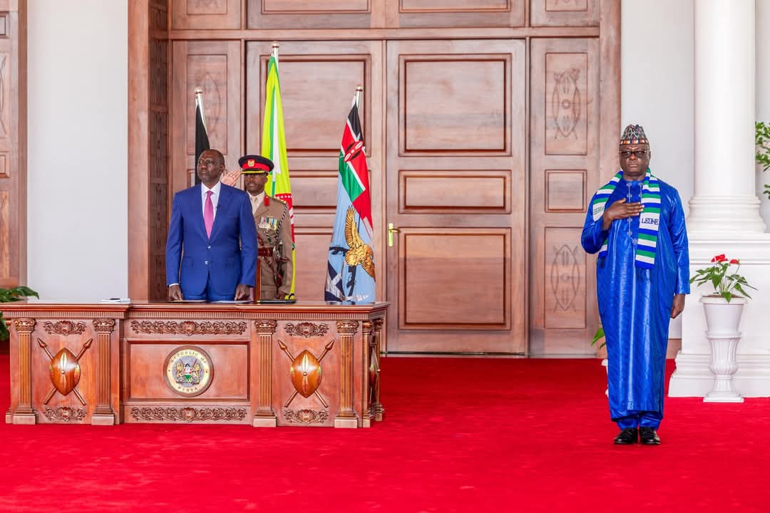 Kithure Kindiki (@kindikikithure) on Twitter photo STATE HOUSE, NAIROBI CITY COUNTY, KENYA 
WEDNESDAY, JUNE 4, 2025
Kenya enjoys excellent relations with many nations across the globe.
This morning, had the honour of joining President William Samoei Ruto for the presentation of credentials of the newly appointed ambassadors and STATE HOUSE, NAIROBI CITY COUNTY, KENYA 
WEDNESDAY, JUNE 4, 2025
Kenya enjoys excellent relations with many nations across the globe.
This morning, had the honour of joining President William Samoei Ruto for the presentation of credentials of the newly appointed ambassadors and