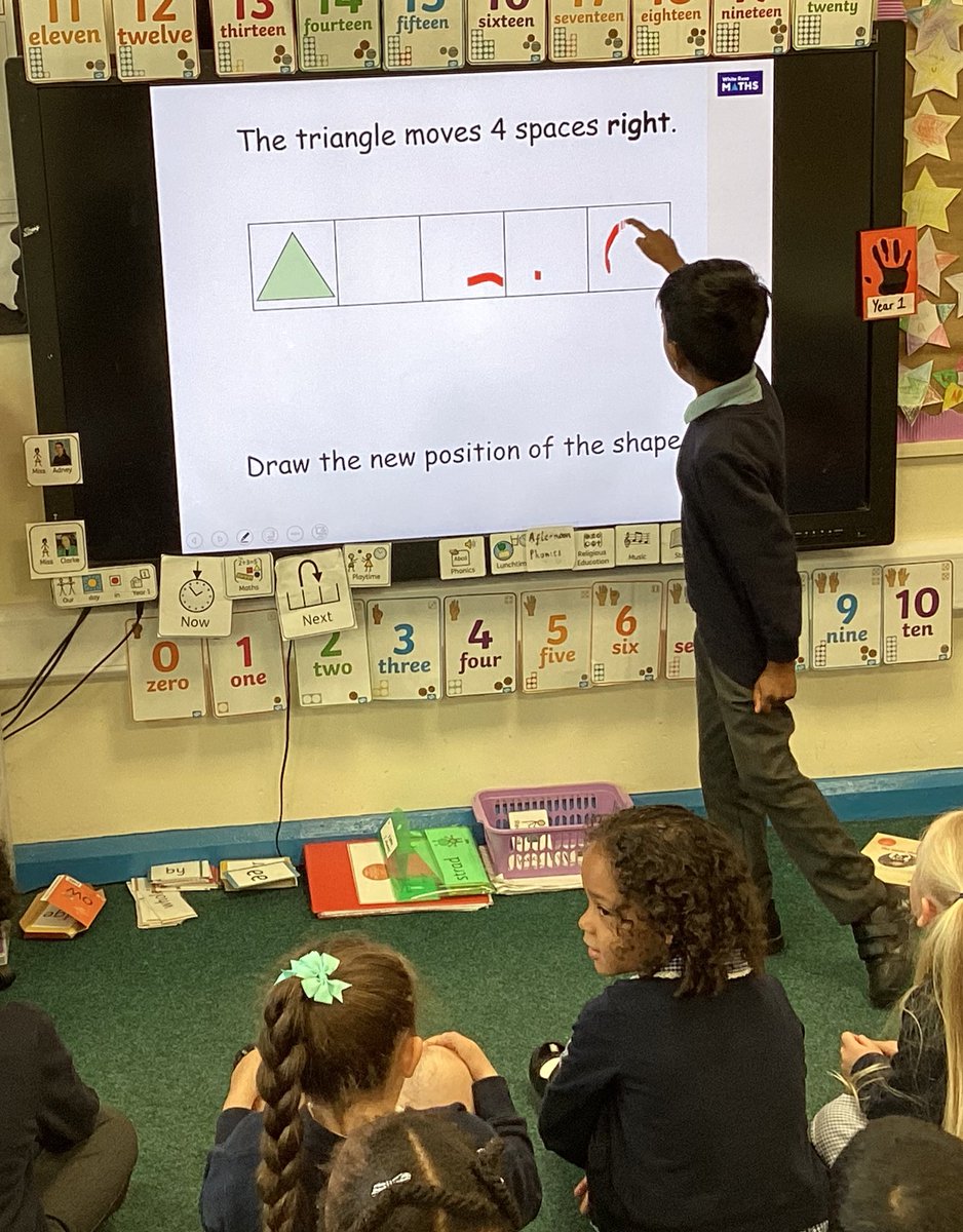 OurLadysCP's tweet image. Year 1 learning about position, left and right in Maths this morning @OurLadyandAllS1 #CatholicLife #MathsInAction