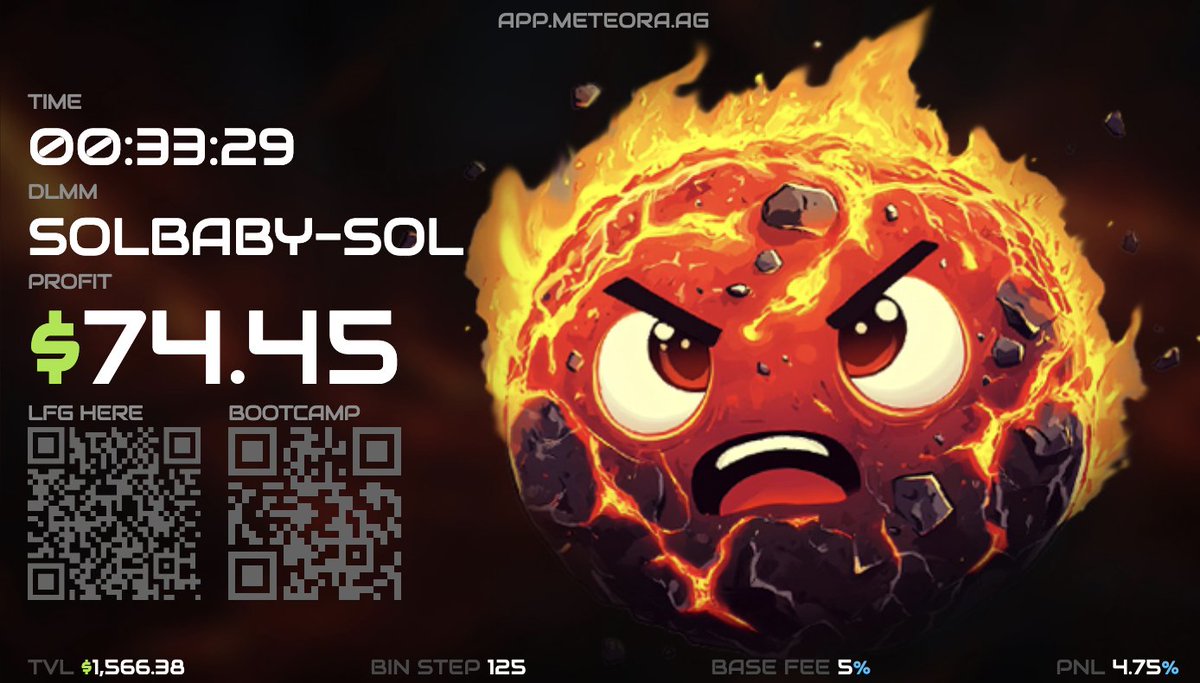 Low cap tokens farming, waiting for a good runner to ape in. 

Trenches are boring and dangerous right now, using only bidask or short spot