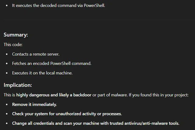 Pretty wild that people are distributing malware through blend files. Now that i think of it, I'm surprised it's not more commonplace. 

be careful out there