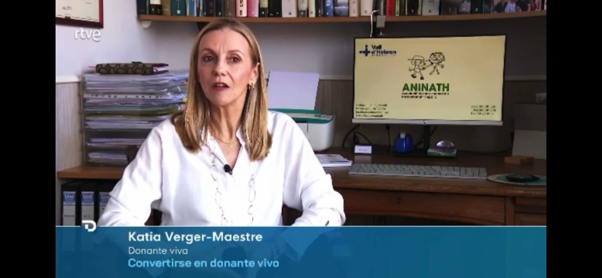 Aquí teniu l'enllaç del testimoni de la Katia Verger, socia fundadora d'<a href="/_ANiNATH/">ANiNATH</a> i donant en viu.

youtu.be/xvCkaZdZp2I