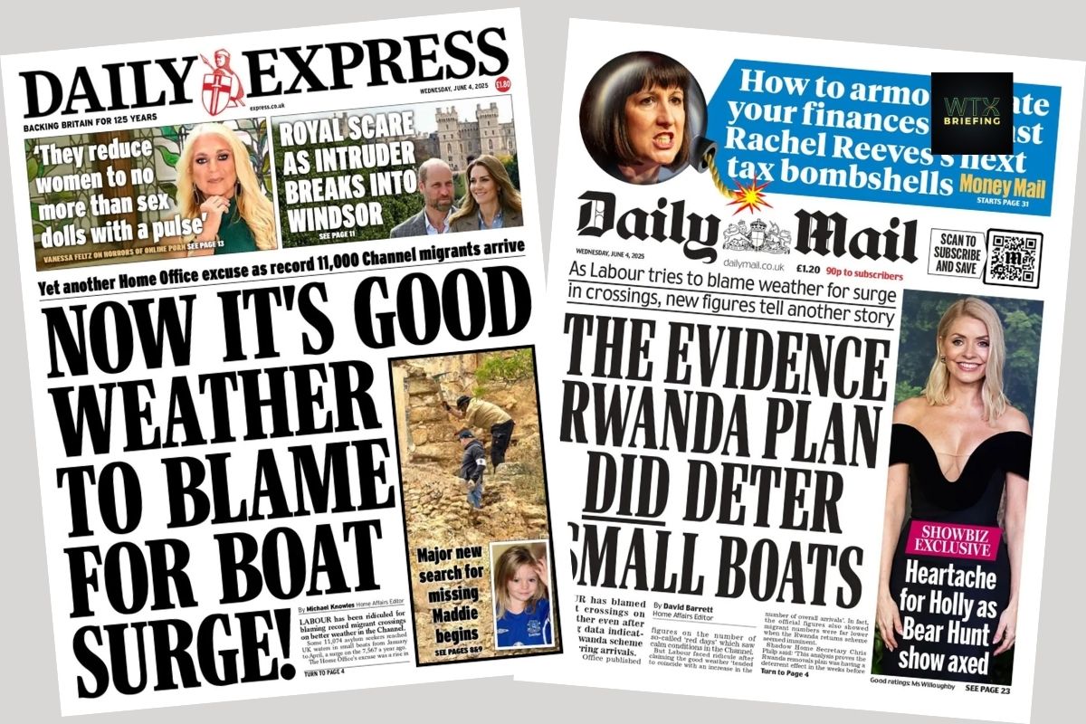 WtxNews's tweet photo. Small boat crossings rise due to good weather | Paper Talk UK
https://t.co/R9vUrepMiO
#DAILY_UK_LEAD #ENGLISH_CHANNEL #FEATURED #PAPER_TALK_UK #SMALL_BOATS #UK_FEATURED https://t.co/FJzc18OtnR