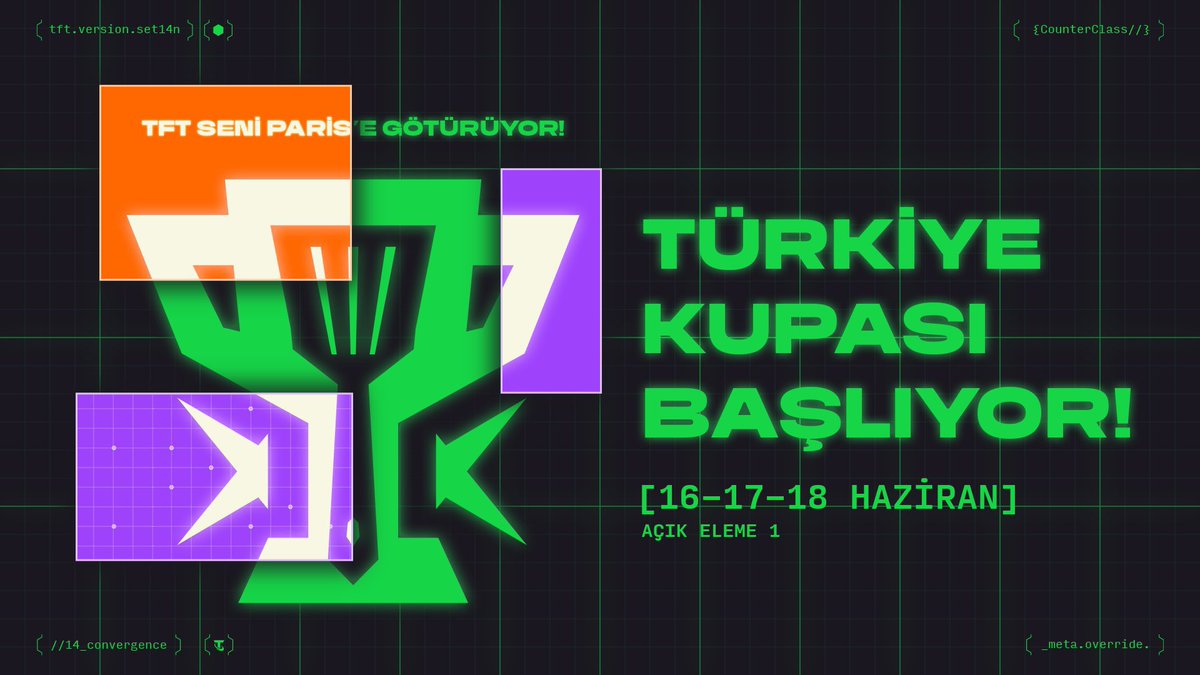 Türkiye Kupası Başlıyor! 🏆
Açık Eleme #1 seni bekliyor!👇