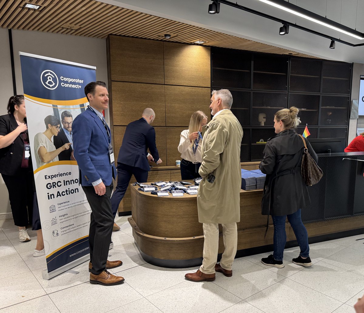 Corporater's tweet image. Corporater Connect+ is now live in Oslo, Norway, bringing together industry experts and leaders in #GPRC (Governance, Performance, Risk, and Compliance) to explore emerging trends, share best practices, and address the challenges shaping today’s business landscape.
#Corporater