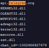 salmanvsf's tweet photo. #APT3
 raul[.]zip hosted at 185.132.176.240/Raul.zip
→ raul.lnk  f26de9d478c96df37e6f1d4c77d15dde
→ drops &amp; registers sst.dll (92a929096521990e3e03ebcceb3dc177) via odbcconf
Has some Telegram bot references 
Same reference also seen in wow.dll (92d497053600374b10003aa40ae8e5d8) https://t.co/JHsWar1RI8