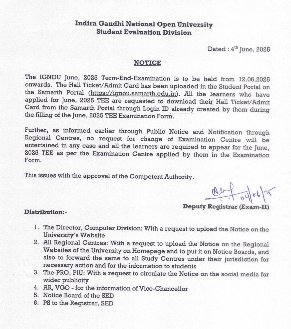 IGNOU Regional Centre Delhi-2 (@ignou_rcdelhi2) on Twitter photo 