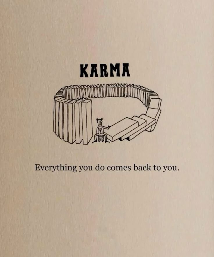 Karma never loses an address.