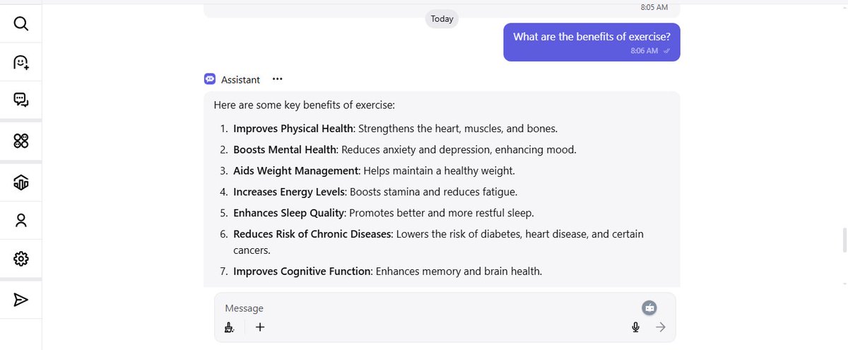 🌟 Exploring Prompting Techniques in AI 🌟

Zero-Shot Prompting: Ask directly without context. 
Few-Shot Prompting: Provide examples to guide responses. 
Chain of Thought Prompting: Encourage step-by-step reasoning. 

#AI #PromptingTechniques #ALX_AiSK <a href="/alx_africa/">ALX Africa</a>